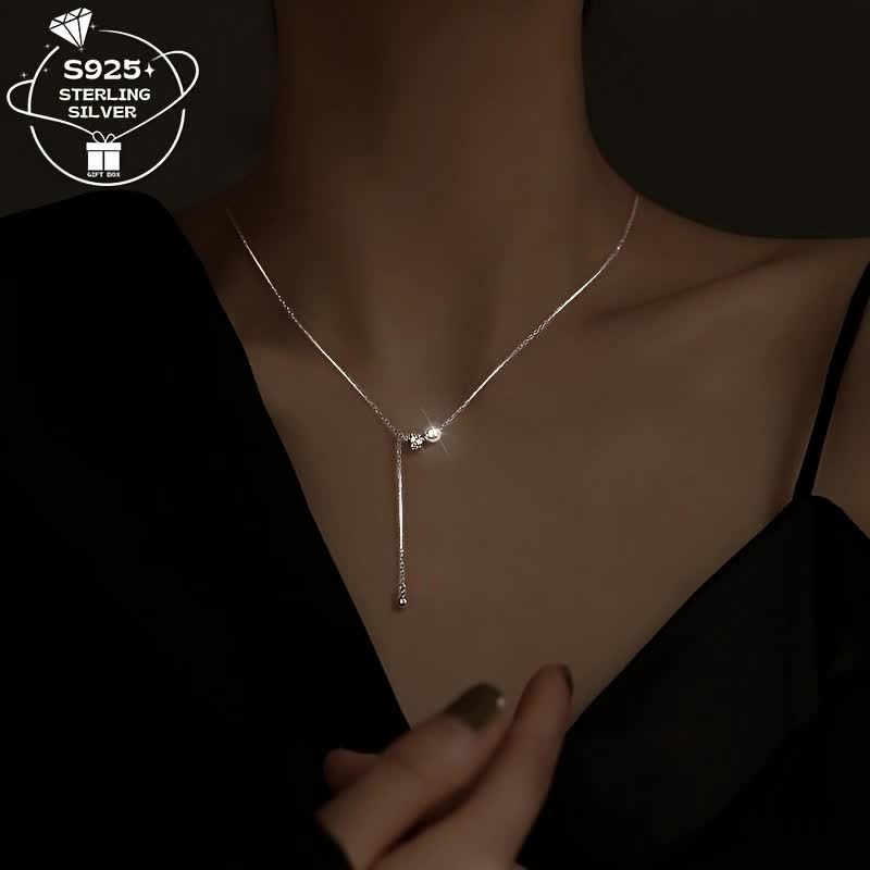 925 Silver CZ & Pearl Drop Earrings Set